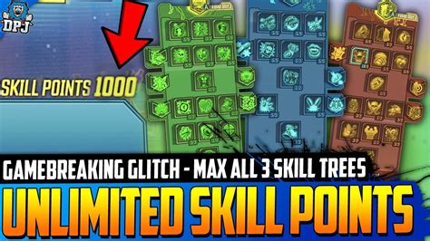 bl3 max skill points.